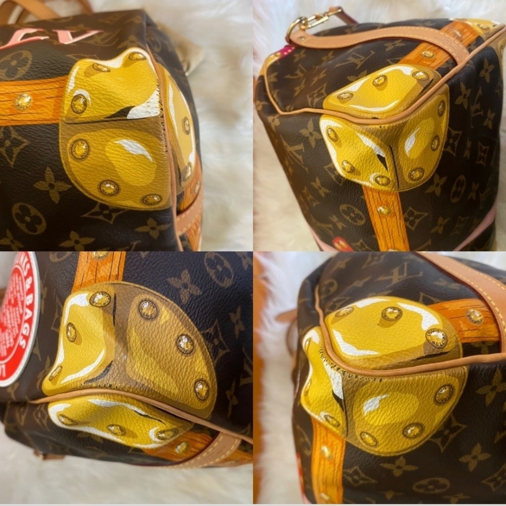 ✨️👜✨️STUNNING  VINTAGE Louis Vuitton Brown Monogram  Speedy 30 AUTHENTIC🏷 - Picture 8 of 16